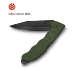 Victorinox Swiss Army Knife Evoke Alox, Black Oxide, Olive Green