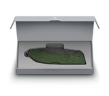 Victorinox Swiss Army Knife Evoke Alox, Black Oxide, Olive Green