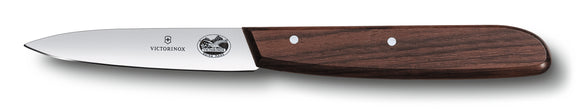 Victorinox Paring Knife Pointed Tip - Wood Handle - 8 cm (3.15