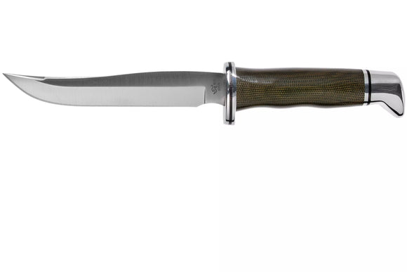 Buck 105GRS1 Pathfinder Pro Green Micarta hunting knife - 23.2 cm (9.1