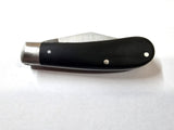 Taylor's Stainless Steel 'Bunny' Knife - Black Handles - 5.5cm (2.16")