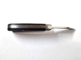 Taylor's Stainless Steel 'Bunny' Knife - Black Handles - 5.5cm (2.16")