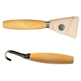 MORAKNIV Hook Knife 164 Right Hand with Leather Sheath