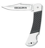 Excalibur Tracker Pocket Knife Stainless Surgical Steel - 8.9cm (3.5″)