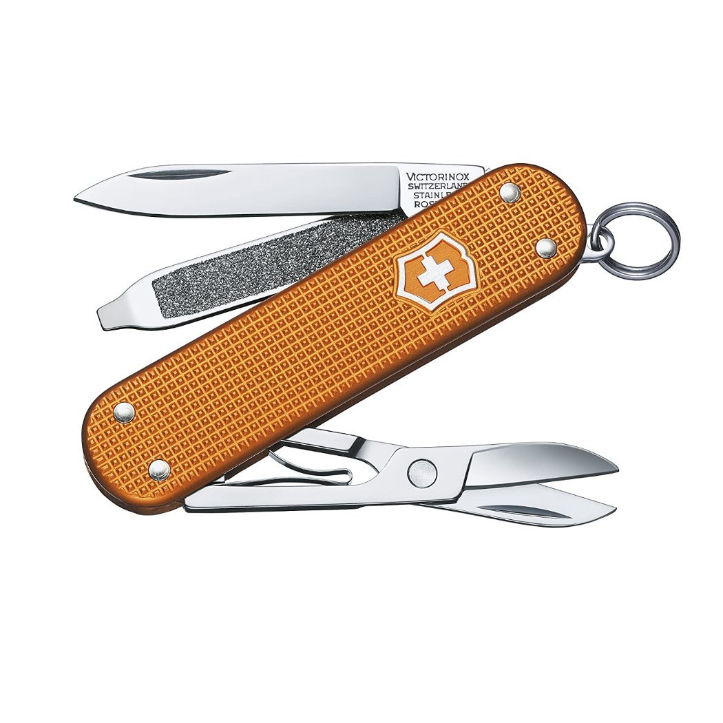 Victorinox Swiss Army Knife Classic SD Alox Orange Ware Bros Cutlery