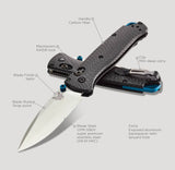 Benchmade 535-03 Bugout AXIS Lock Knife Ranger Black (2021) 8.23 cm (3.24″)