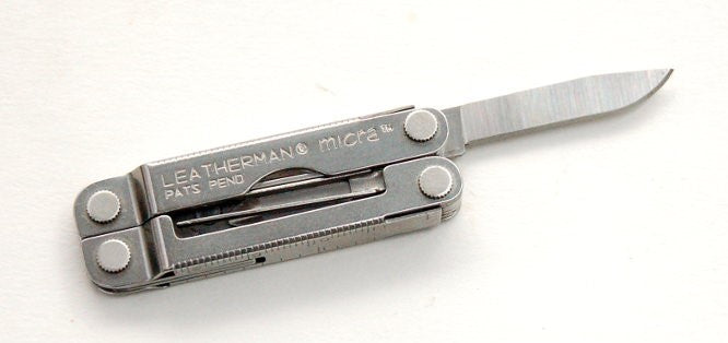 Leatherman: Micra Stainless Steel – Ware Bros Cutlery