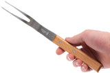 Opinel Parallèle No. 124 Carving fork – Natural Varnished Beechwood Handle