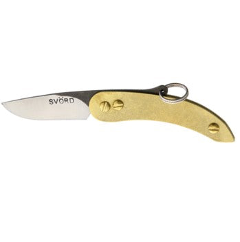 Svord Micro Peasant Knife – Brass Handle