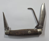 Queen Cutlery #49 BEM Stockman Pocket Knife - Rare Collectible