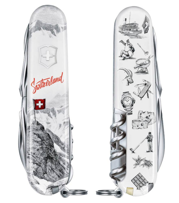 Victorinox Swiss Army Knife - Explorer Swiss Spirit  - White (Limited Edition 2020)