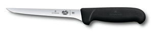 Victorinox Boning Knife - Black Fibrox Handle - Straight Narrow Blade - 12cm (5")