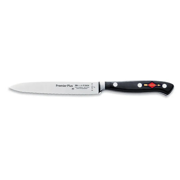F. Dick Premier Plus  Serrated Utility Knife - 13cm (5