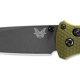 Benchmade 537GY-1 Bailout AXIS Lock Knife Woodland Green (2024) - 8.59 cm (3.38″)