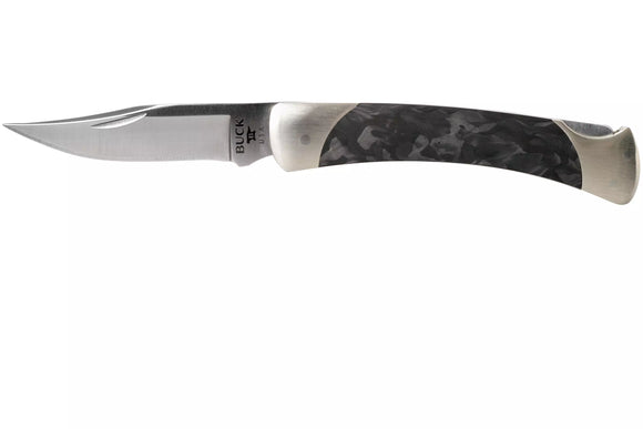 Buck The 55 Marbled Carbon Fibre 0055CFSLE Limited Edition pocket knife - 6cm (2-3/8