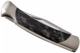 Buck The 55 Marbled Carbon Fibre 0055CFSLE Limited Edition pocket knife - 6cm (2-3/8")