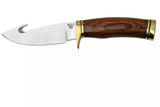 Buck 191 Zipper Dymondwood Hunting knife w/ Gut hook - 10.5 cm (4.14")