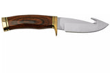 Buck 191 Zipper Dymondwood Hunting knife w/ Gut hook - 10.5 cm (4.14")