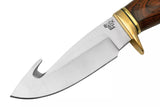 Buck 191 Zipper Dymondwood Hunting knife w/ Gut hook - 10.5 cm (4.14")