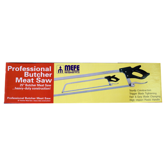 MEFE Meat Handsaw, Butcher Bone & Meat Saw - 48.2cm (19