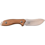 Elk Ridge Zebra Wood Hunting Knife - ER-200-03D