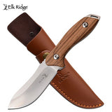 Elk Ridge Zebra Wood Hunting Knife - ER-200-03D