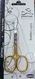 Premax Nail Scissor - Gold Plated - 8.9 cm (3.5”)