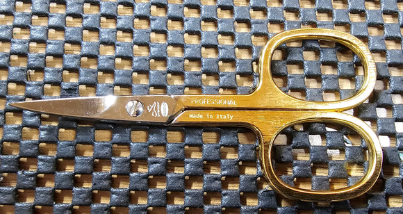 Premax Nail Scissor - Gold Plated - 8.9 cm (3.5”)