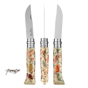 Opinel No. 08 Nature Edition stainless steel, Limited Edition, Rommy González design