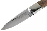 Maserin 'Caccia' Folding Hunter Knife - 8.0 cm (3.15") - Walnut handle