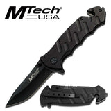 MTECH USA MT-424BHK Tactical Rescue Folding Knife -  19.68 cm (7.75″)