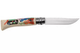 Opinel No. 08 Nature Edition stainless steel, Limited Edition  - Perrine Honoré design