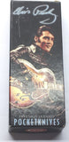 Case 17502 Elvis Medium Stockman Smooth White Synthetic 43090SS Pattern - Rare Item