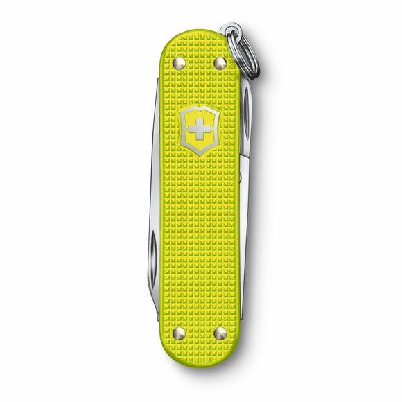 Victorinox Swiss Army Knife - Classic Alox - Electric Yellow - Limited Edition 2023