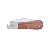 Taylor's Stainless Steel Barlow Knife - Wood Scales - 6cm (2.4")