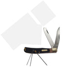 Wolf Creek Trapper Knife with Leather Pouch