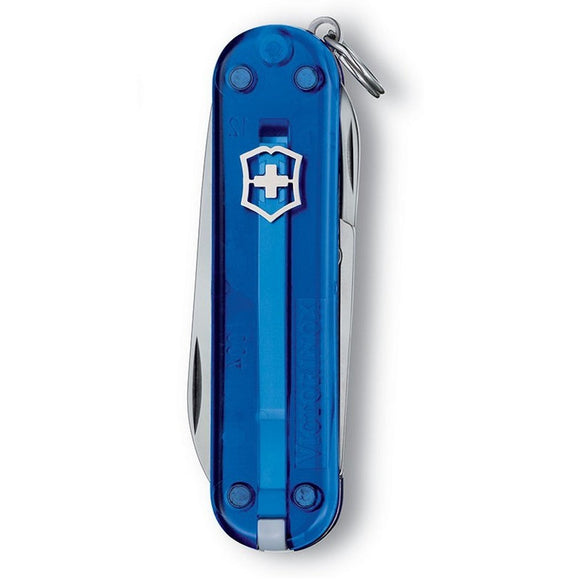 Victorinox Swiss Army Knife - Classic SD - Blue Transparent