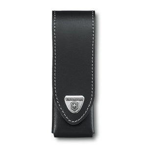 Victorinox Swiss Army Knife  - Black Leather Pouch - 3 Layers