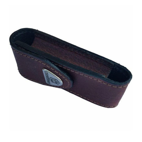 Victorinox Leather Belt Pouch - Brown Large