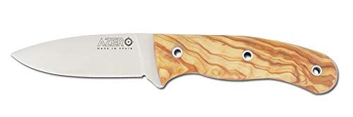 Azero Olive Wood Hunting Knife - A240011