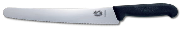 Victorinox Pastry Knife - Wavy edge - Fibrox Handle - 26cm (10.24