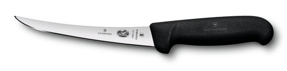 Victorinox Curved Flex Boning Knife - Black Fibrox Handle - 15 cm (6
