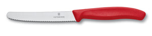 Victorinox Paring Knife - Round Tip Wavy Edge - Fibrox Handle - 11 cm (4.3")