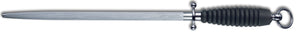 Victorinox Sharpening Steel - Round Middle Cut Fine - Black Ripple Handle - 30cm (12")