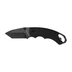 Kershaw Shuffle II Tanto, Black, BlackWash, knife