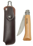 Opinel “N°08 Stainless Steel Pocket Knife” with Sheath