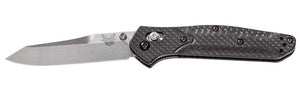 Benchmade 940-1 OSBORNE Axis Folding Knife, S90V, Reverse Tanto, CF