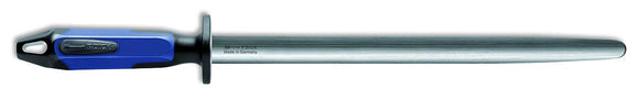 F. Dick Fine Cut Round Steel - Blue Non-Slip Handle - 30cm (12