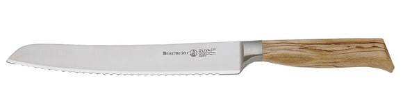 Messermeister Oliva Elité - 20 cm (8″) Scalloped Bread Knife