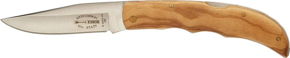 F Dick Olive Folding Knife - 9cm (3.5